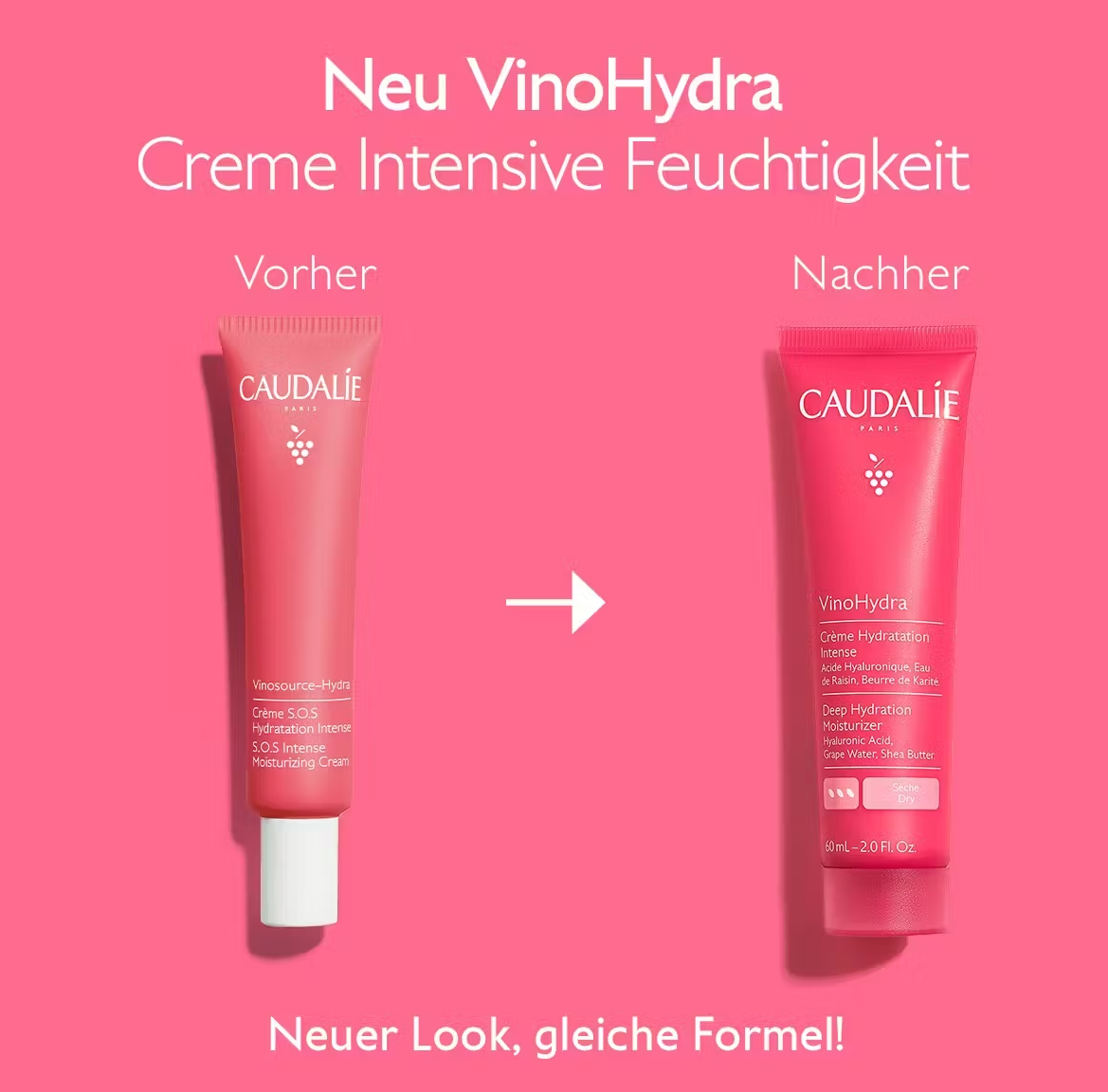 VinoHydra Intensive Feuchtigkeitscreme 60ml